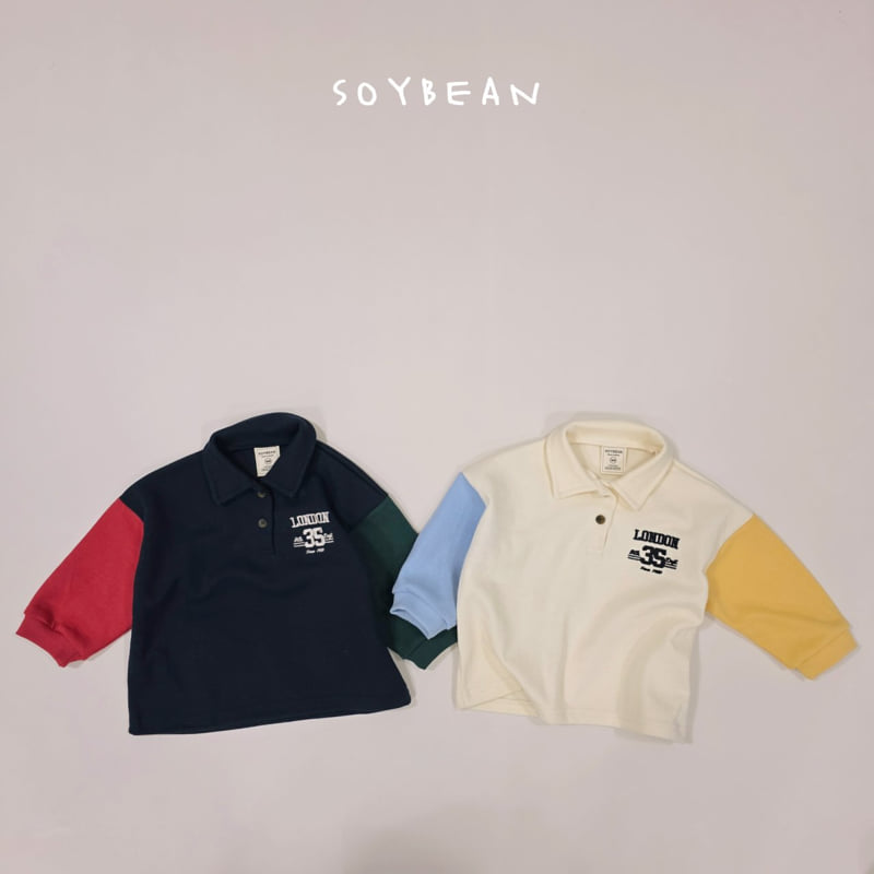 Soybean - Korean Children Fashion - #childofig - Modern Raglan Collar Tee
