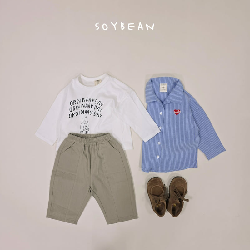 Soybean - Korean Children Fashion - #childofig - Sleepy Bird Tee - 11