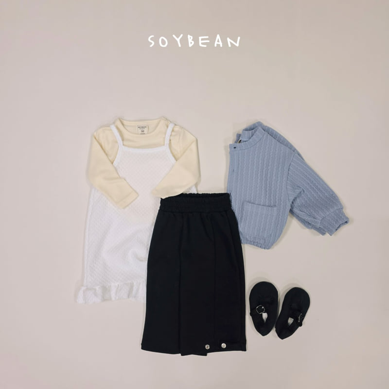 Soybean - Korean Children Fashion - #childofig - Snap Wide Pants - 10