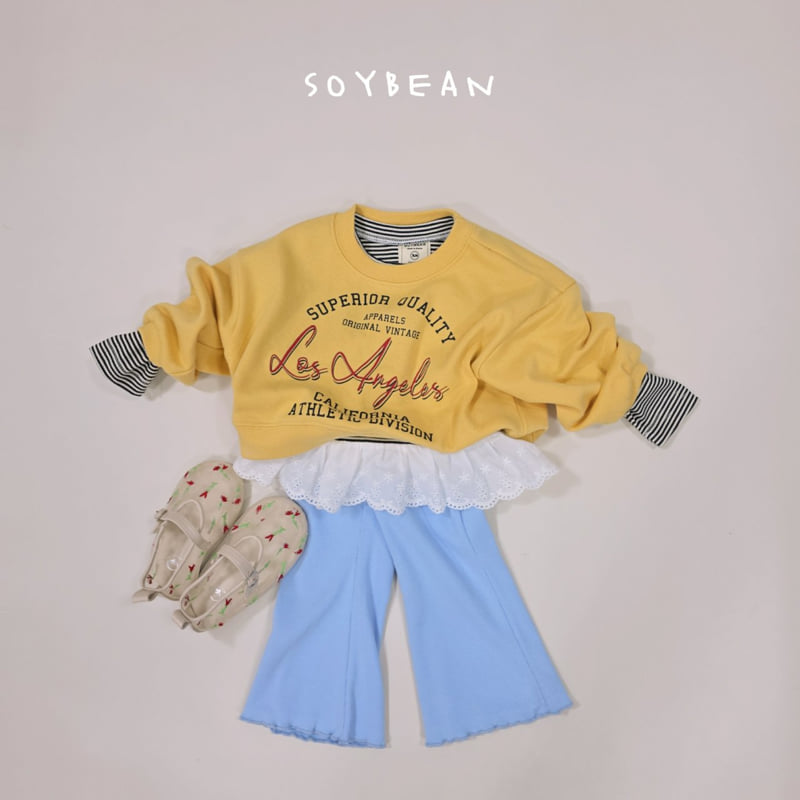 Soybean - Korean Children Fashion - #childofig - Wave Flared Pants - 7