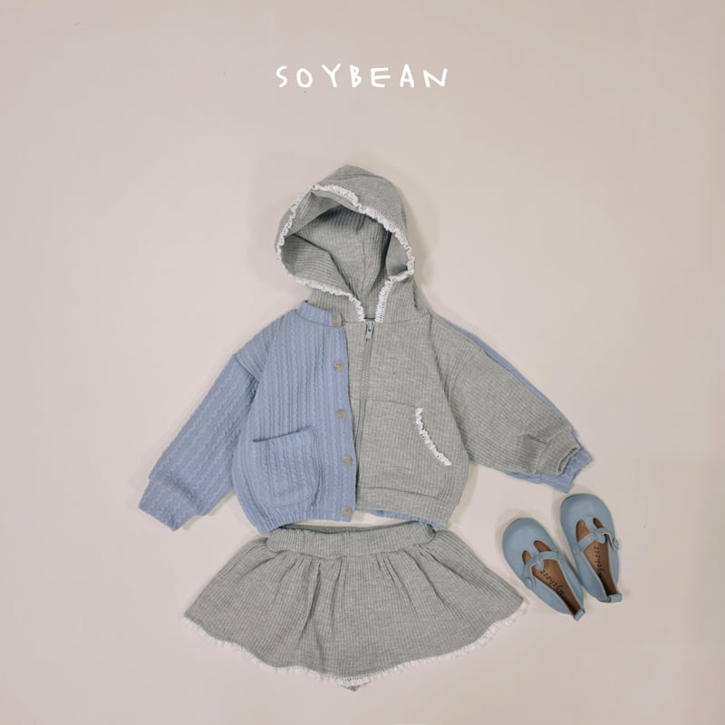 Soybean - Korean Children Fashion - #childofig - Hooded Lace Set - 6