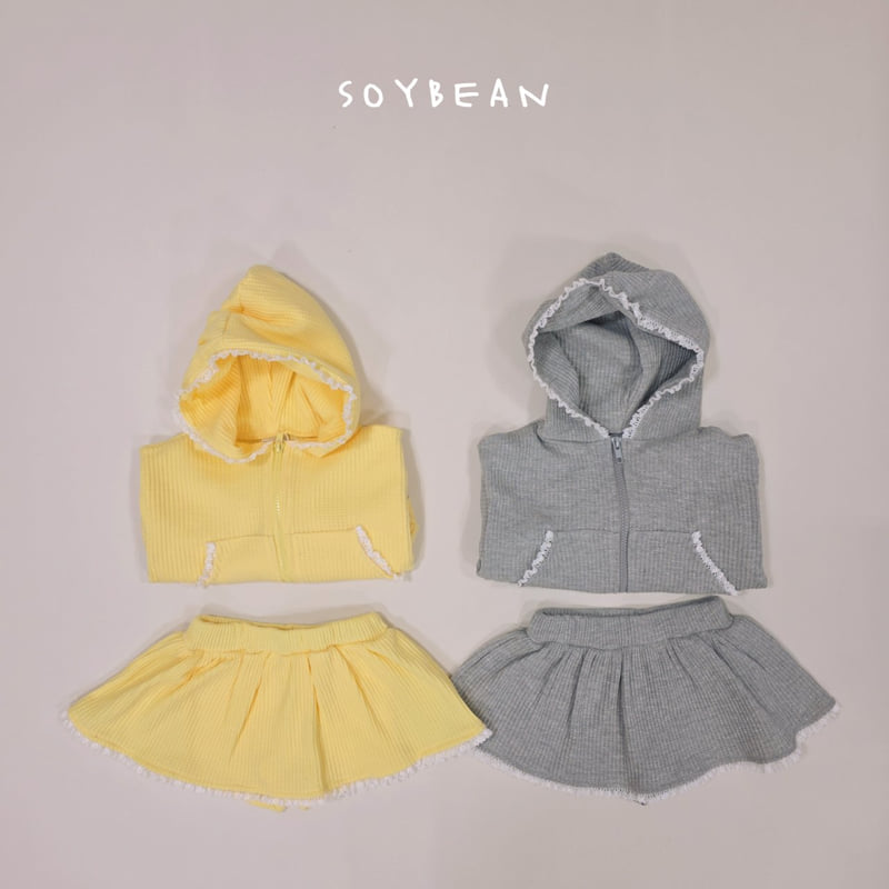 Soybean - Korean Children Fashion - #childofig - Hooded Lace Set - 7