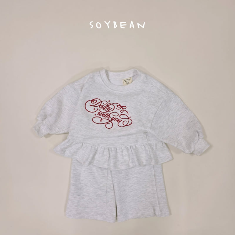 Soybean - Korean Children Fashion - #childofig - Daily Frill Top Bottom Set - 10