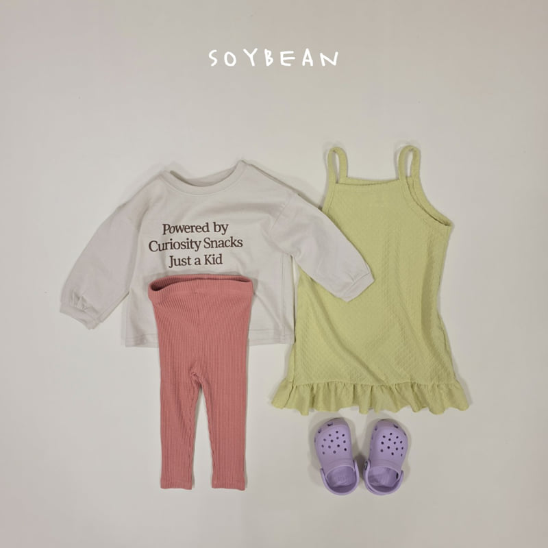 Soybean - Korean Children Fashion - #childrensboutique - Soft Rib Leggings - 10
