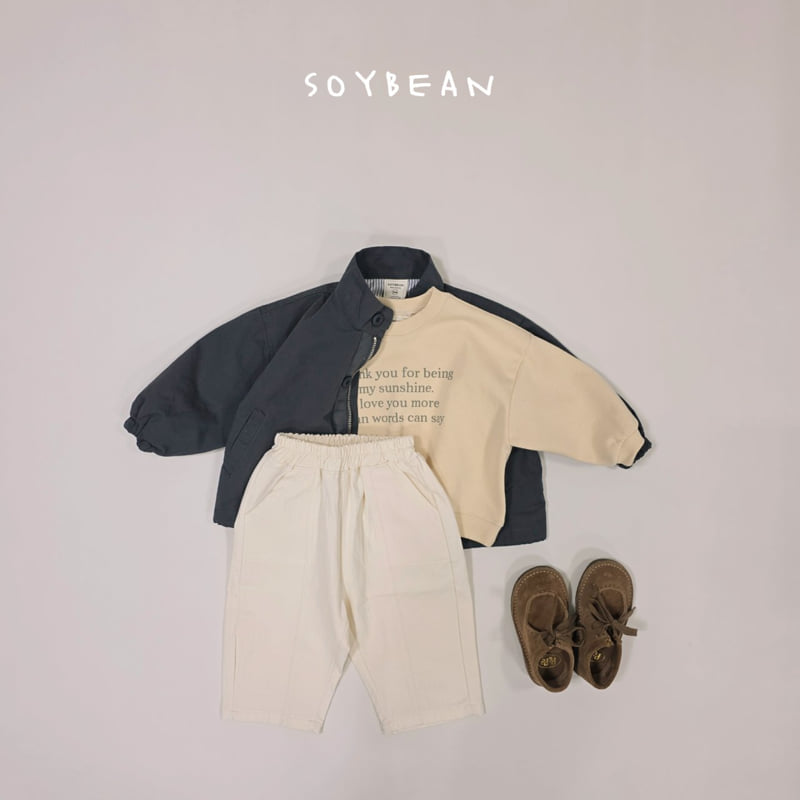 Soybean - Korean Children Fashion - #childrensboutique - Seam Basic Pants - 8