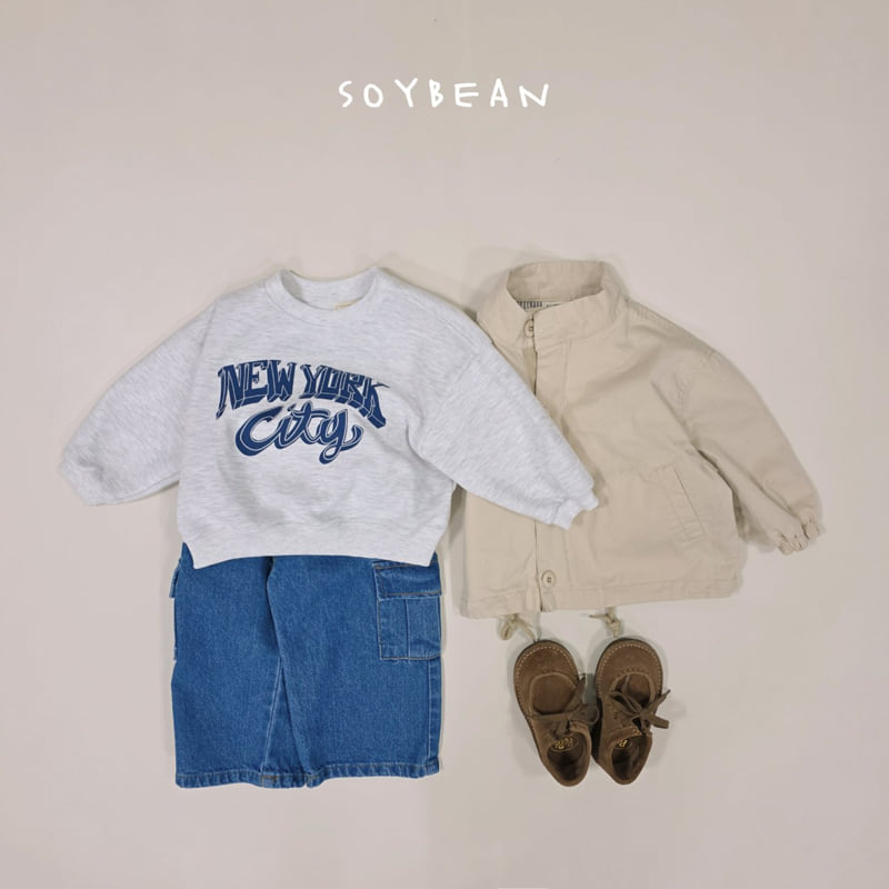 Soybean - Korean Children Fashion - #childrensboutique - New York City Sweatshirt - 8