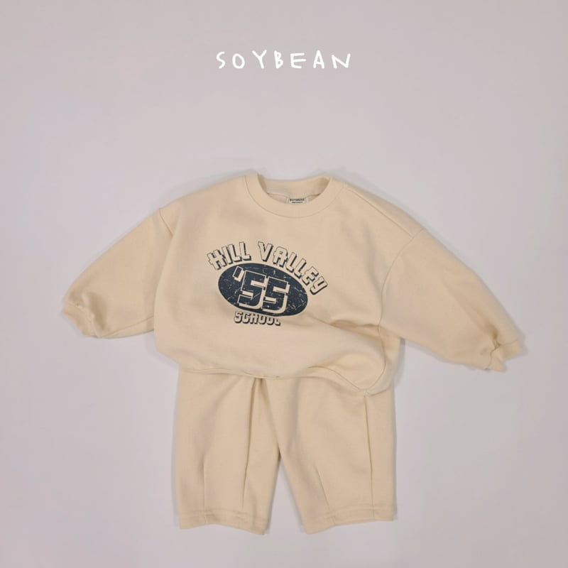 Soybean - Korean Children Fashion - #childrensboutique - School Curved Top Bottom Set - 10