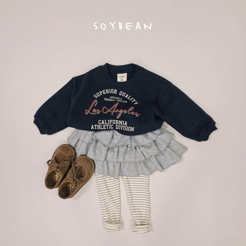 Soybean - Korean Children Fashion - #childofig - LA Crop Sweatshirt - 4