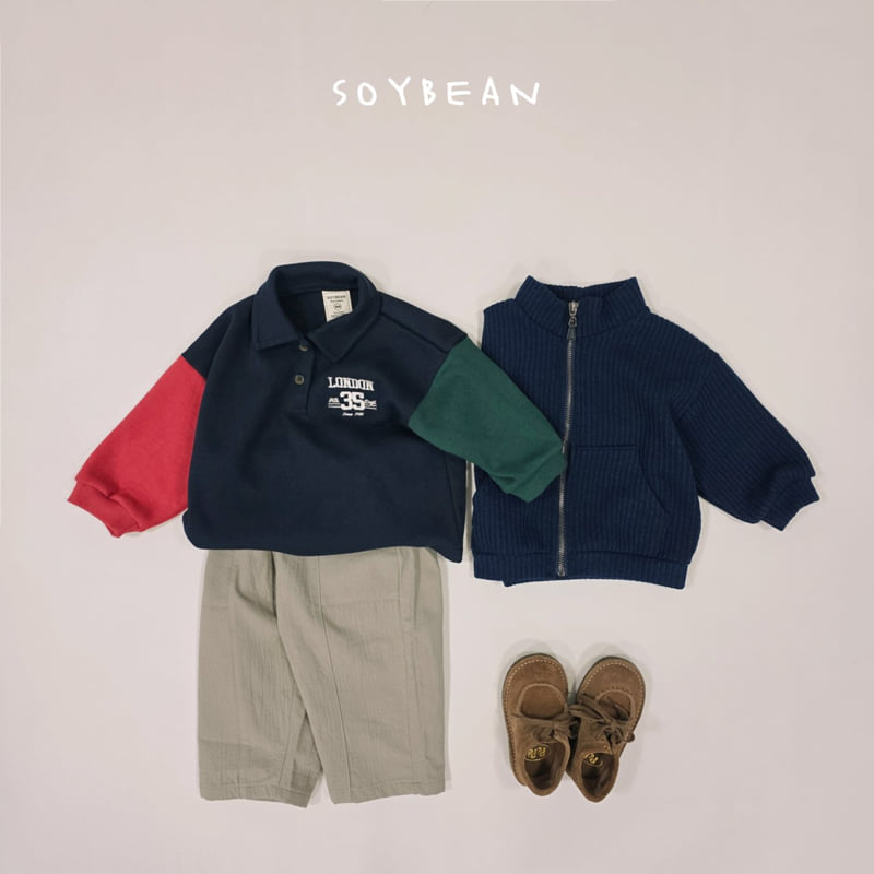 Soybean - Korean Children Fashion - #designkidswear - Seam Basic Pants - 9