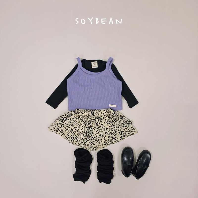Soybean - Korean Children Fashion - #designkidswear - Leopard Dot Tiered Skirt - 6