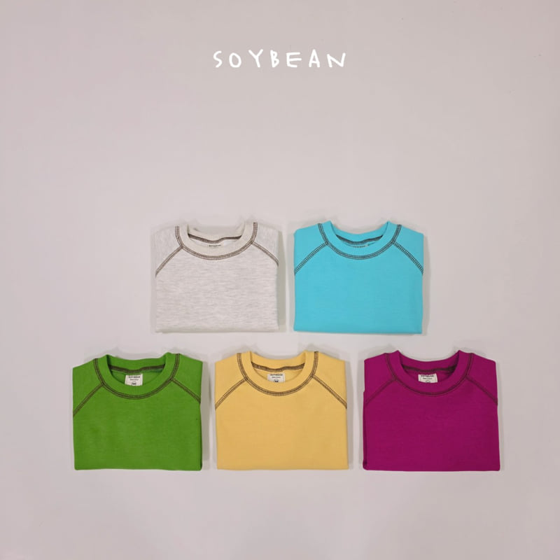 Soybean - Korean Children Fashion - #designkidswear - Vivid Line Sweatshirt