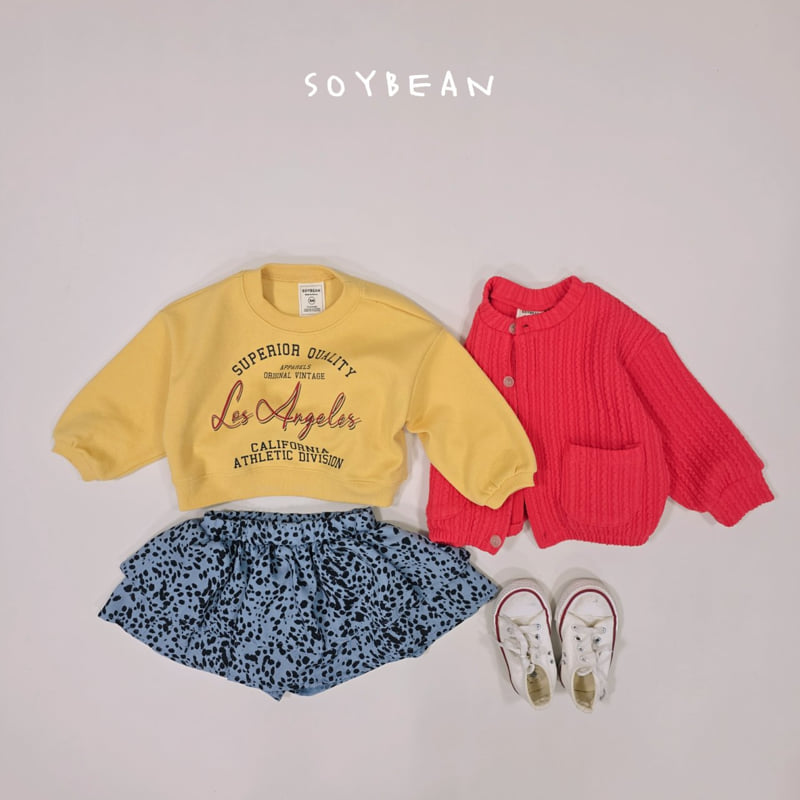 Soybean - Korean Children Fashion - #designkidswear - LA Crop Sweatshirt - 5
