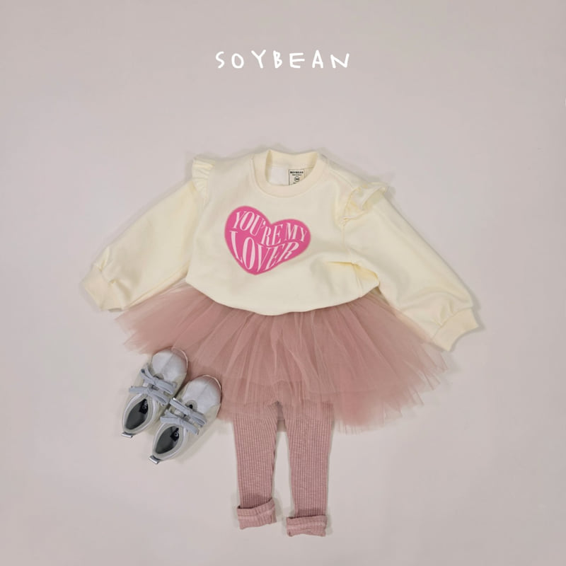 Soybean - Korean Children Fashion - #designkidswear - Rubber Frill Sweatshirt - 5