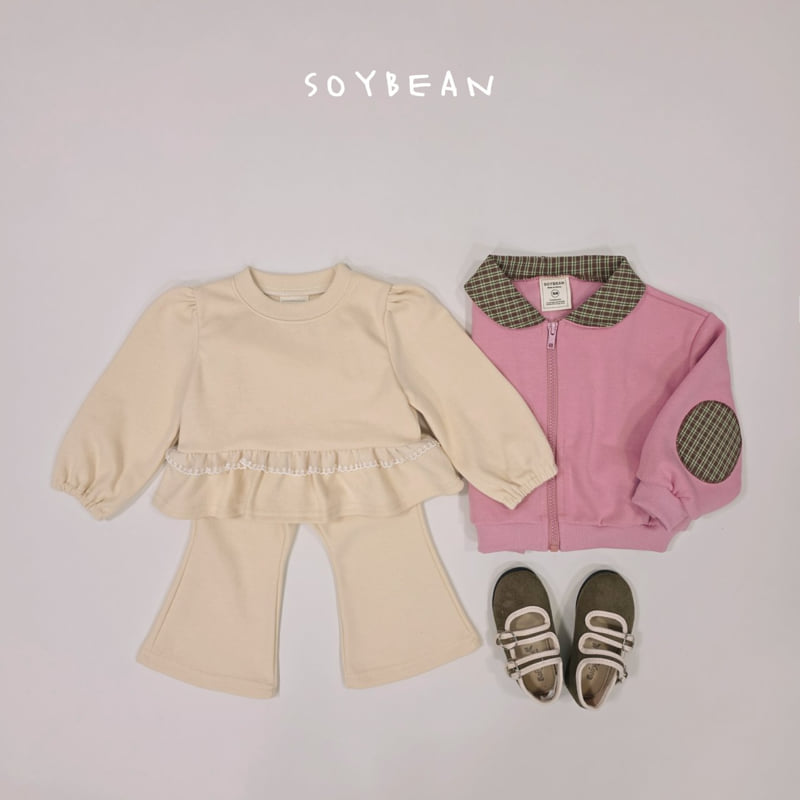 Soybean - Korean Children Fashion - #designkidswear - Blossom Frill Top Bottom Set - 6