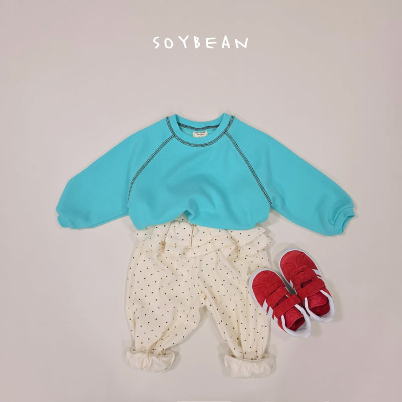 Soybean - Korean Children Fashion - #designkidswear - Dot Tiered Jogger Pants - 5