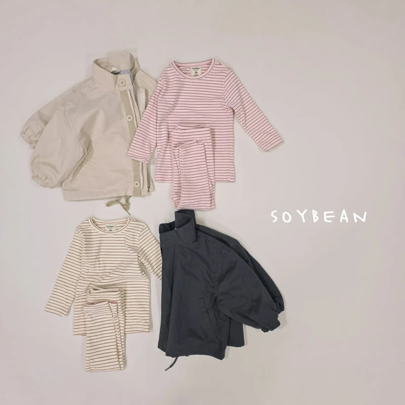 Soybean - Korean Children Fashion - #discoveringself - Milky Rib Easywear - 10