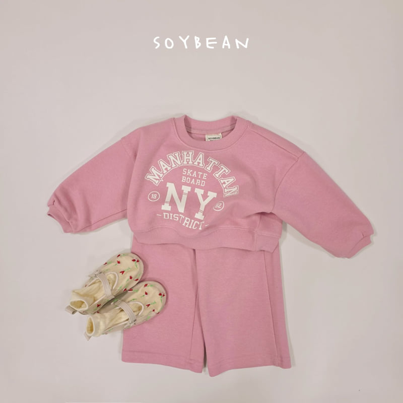 Soybean - Korean Children Fashion - #designkidswear - Manhattan Crop Top Bottom Set - 4
