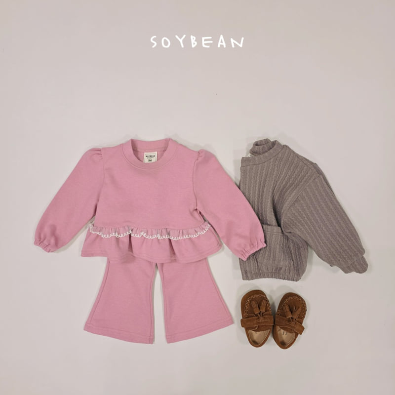 Soybean - Korean Children Fashion - #discoveringself - Blossom Frill Top Bottom Set - 7