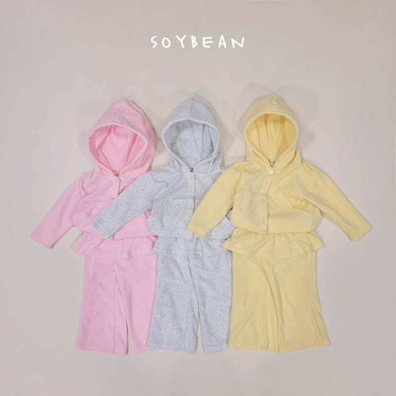 Soybean - Korean Children Fashion - #discoveringself - Lounge Terry Set-Up