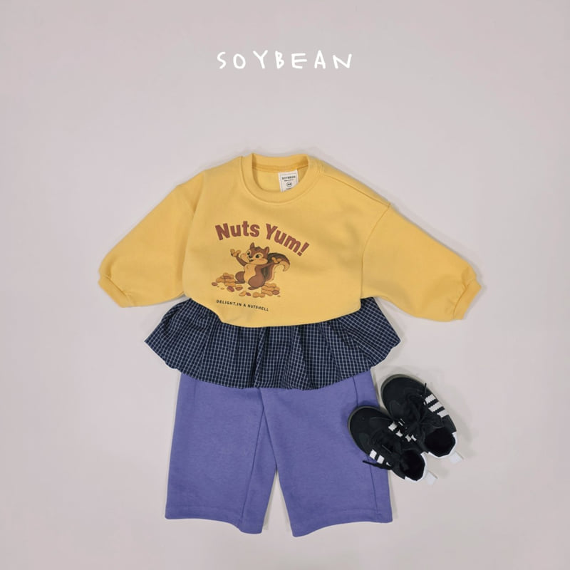 Soybean - Korean Children Fashion - #fashionkids - Nuts Squirrel Sweatshirt - 3