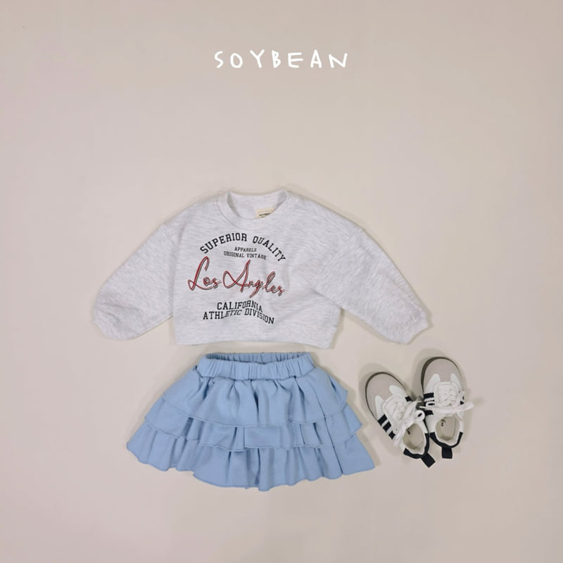 Soybean - Korean Children Fashion - #fashionkids - LA Crop Sweatshirt - 7