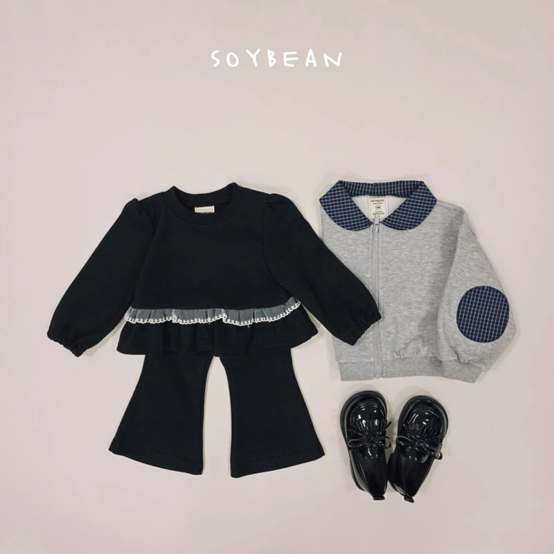 Soybean - Korean Children Fashion - #fashionkids - Blossom Frill Top Bottom Set - 8