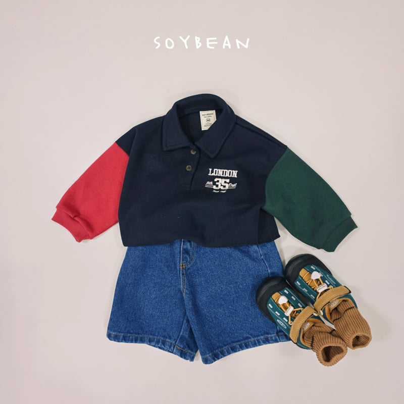 Soybean - Korean Children Fashion - #fashionkids - Bermuda Denim Pants - 3
