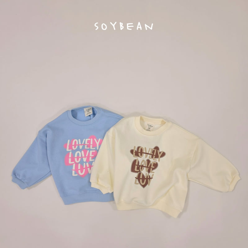 Soybean - Korean Children Fashion - #kidsshorts - Lovely Sweatshirt - 7