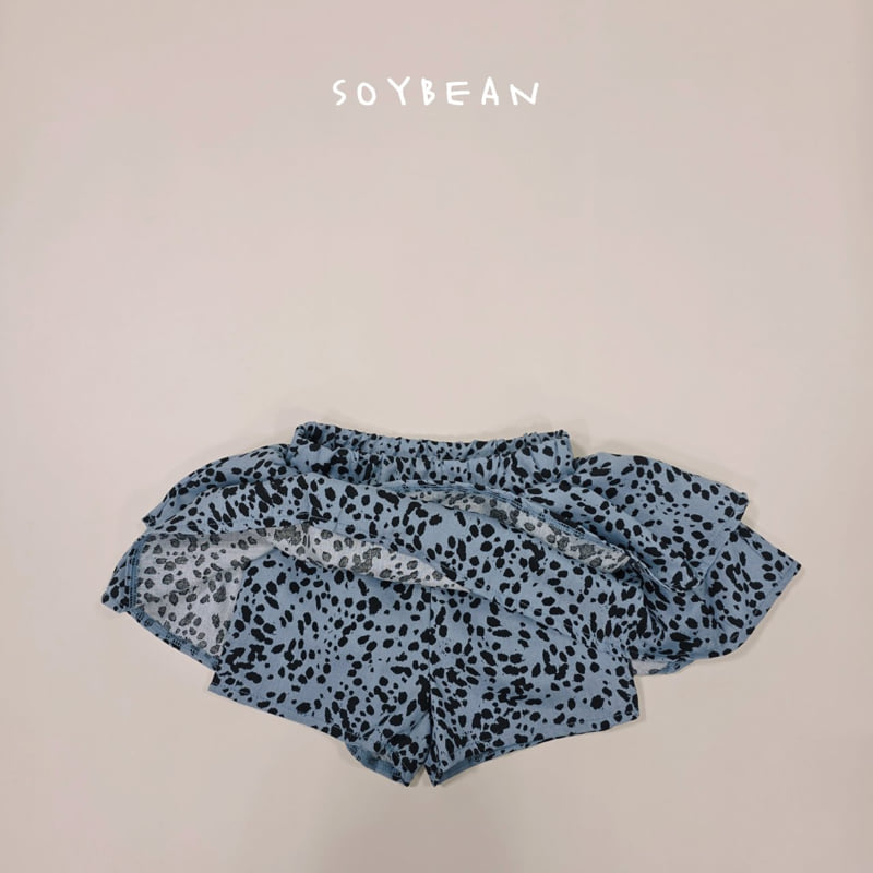 Soybean - Korean Children Fashion - #kidsshorts - Leopard Dot Tiered Skirt - 9