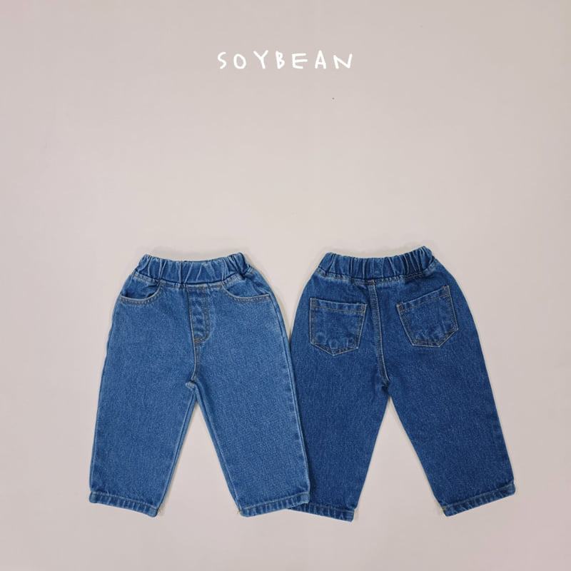 Soybean - Korean Children Fashion - #kidsshorts - Comfort Denim Pants