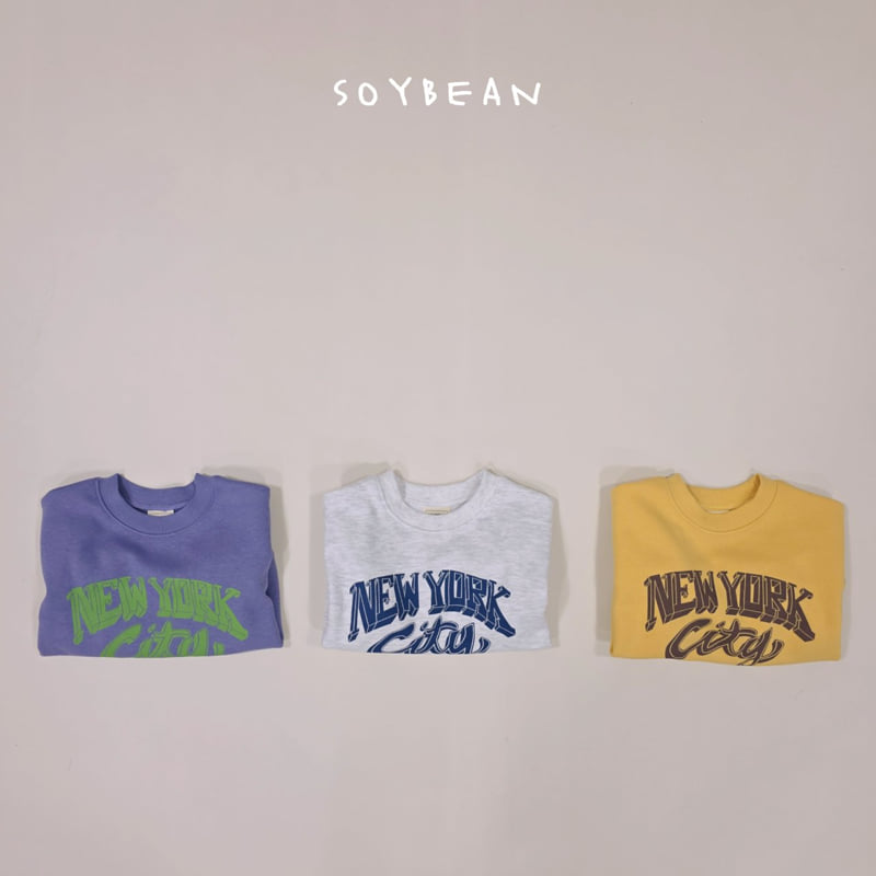 Soybean - Korean Children Fashion - #kidsshorts - New York City Sweatshirt - 12
