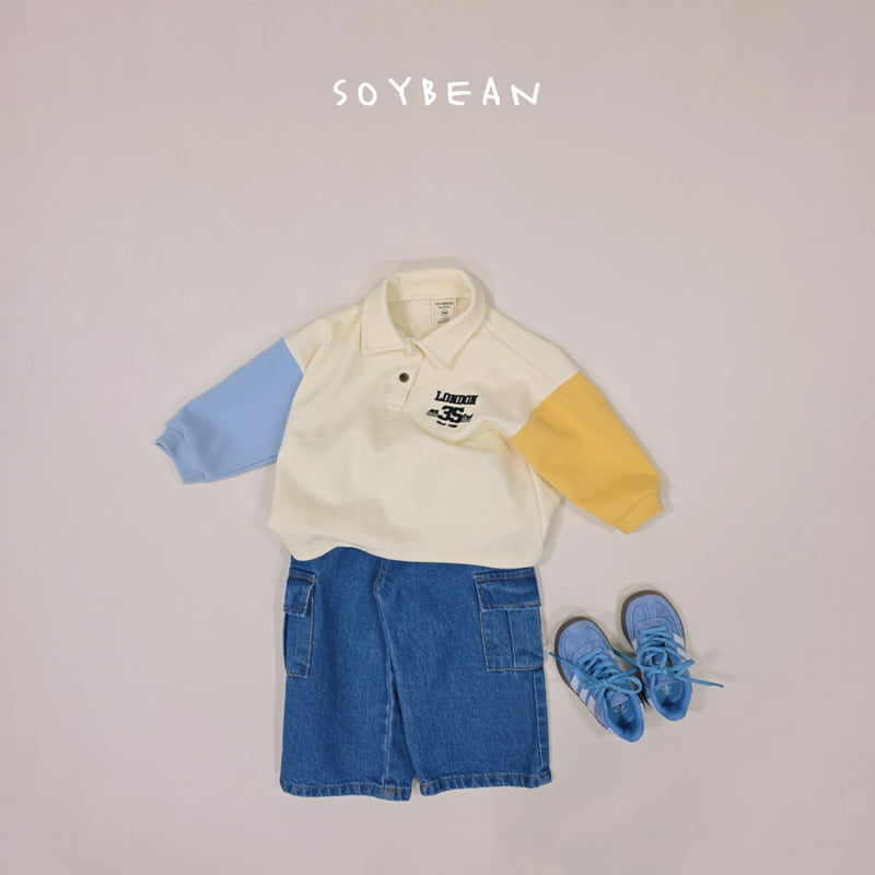 Soybean - Korean Children Fashion - #kidsshorts - Modern Raglan Collar Tee - 7