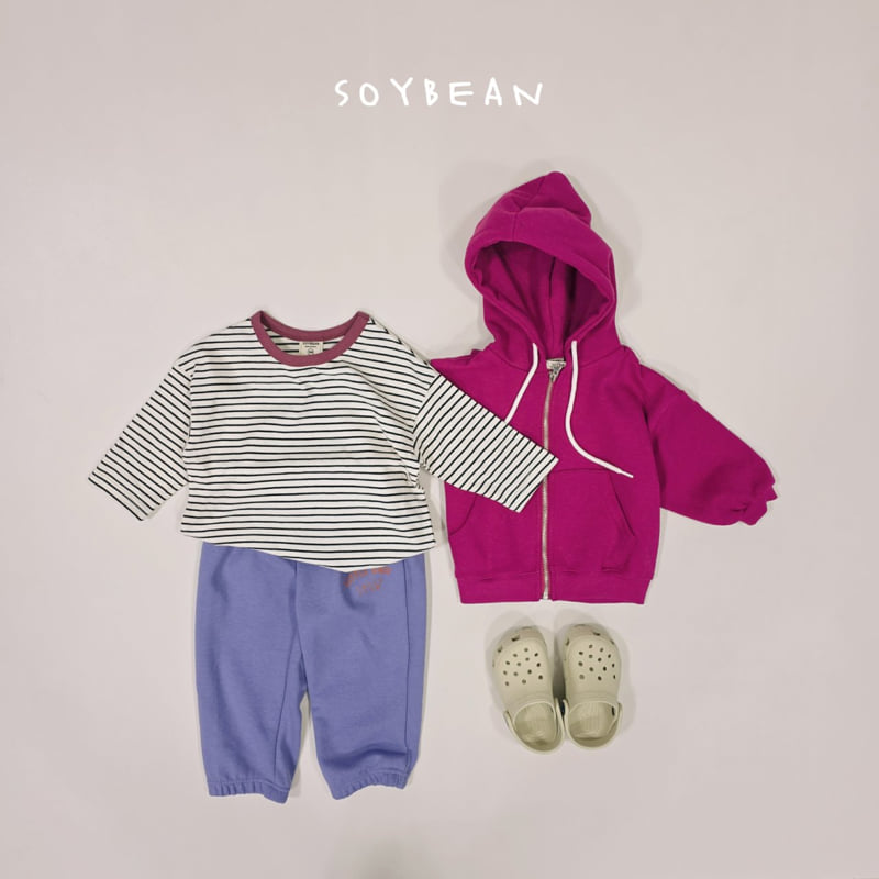 Soybean - Korean Children Fashion - #kidsshorts - Captain Stripe Tee - 5