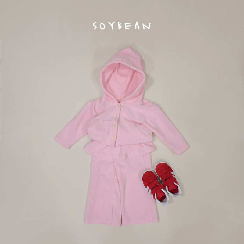 Soybean - Korean Children Fashion - #kidsshorts - Lounge Terry Set-Up - 3