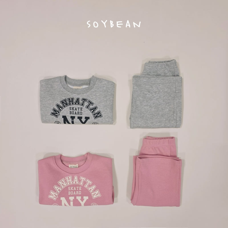 Soybean - Korean Children Fashion - #kidsstore - Manhattan Crop Top Bottom Set - 7