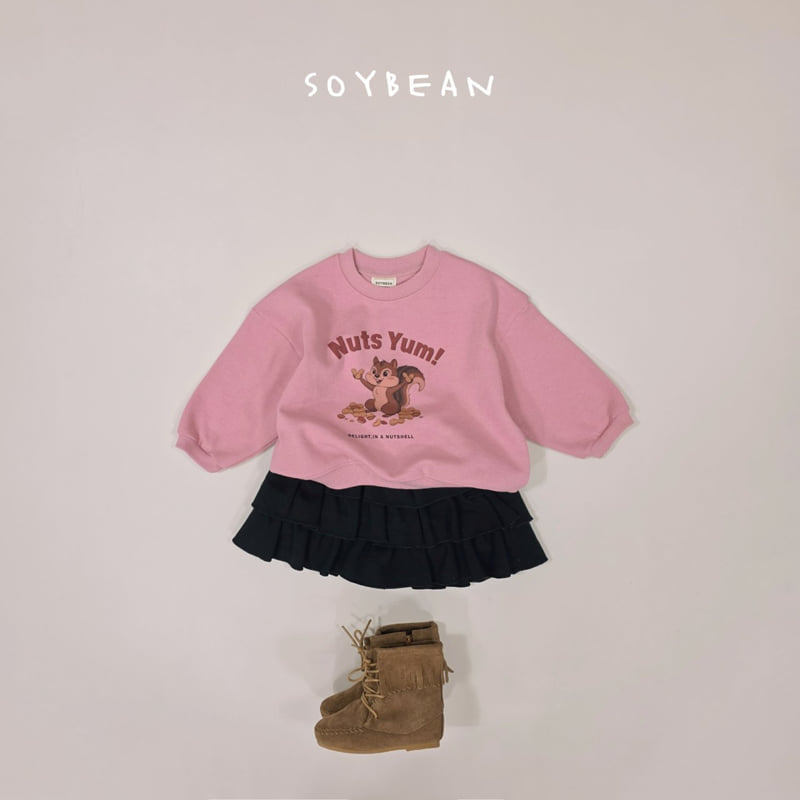 Soybean - Korean Children Fashion - #kidsstore - Tiered Ruffle Skirt - 11