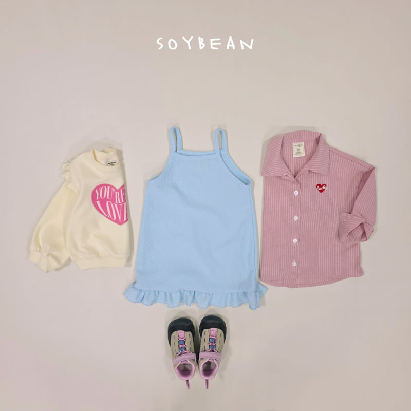 Soybean - Korean Children Fashion - #kidsstore - Rubber Frill Sweatshirt - 9