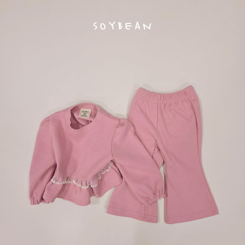 Soybean - Korean Children Fashion - #kidsstore - Blossom Frill Top Bottom Set - 10