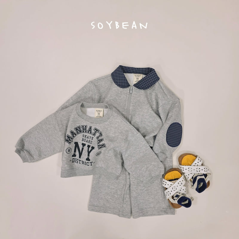 Soybean - Korean Children Fashion - #kidzfashiontrend - Manhattan Crop Top Bottom Set - 8