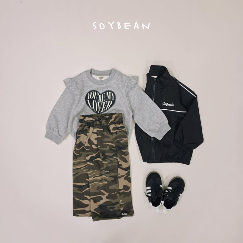 Soybean - Korean Children Fashion - #kidzfashiontrend - Rubber Frill Sweatshirt - 10