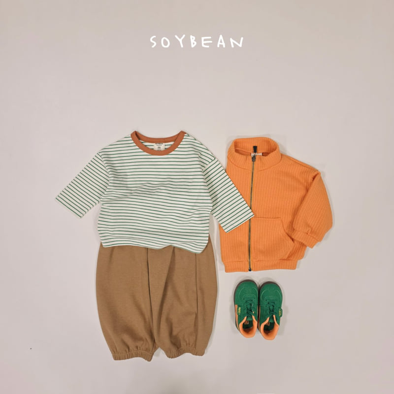 Soybean - Korean Children Fashion - #kidzfashiontrend - Captain Stripe Tee - 7
