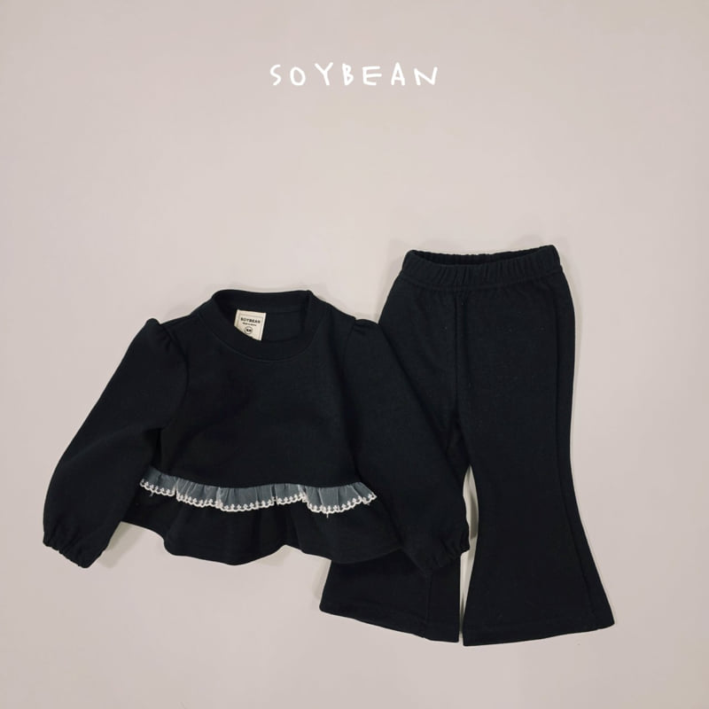 Soybean - Korean Children Fashion - #kidzfashiontrend - Blossom Frill Top Bottom Set - 11