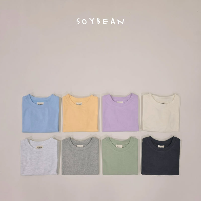 Soybean - Korean Children Fashion - #littlefashionista - Cotton Boxy Tee