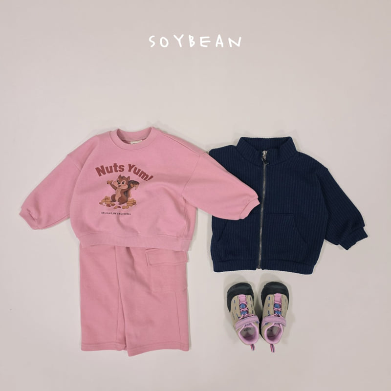Soybean - Korean Children Fashion - #littlefashionista - Nuts Squirrel Sweatshirt - 8