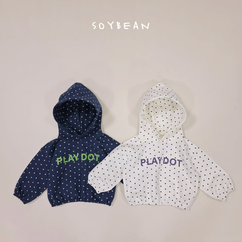 Soybean - Korean Children Fashion - #littlefashionista - Volume Dot Hoodie