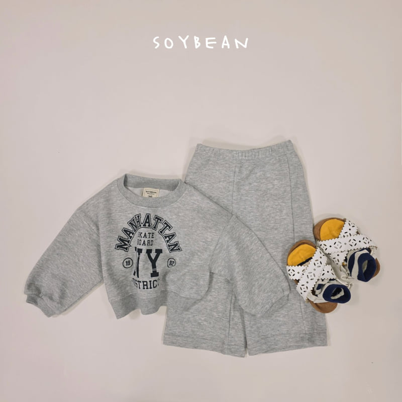 Soybean - Korean Children Fashion - #littlefashionista - Manhattan Crop Top Bottom Set - 10