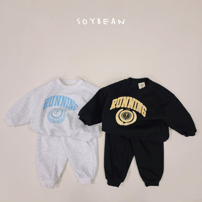 Soybean - Korean Children Fashion - #littlefashionista - Running Top Bottom Set