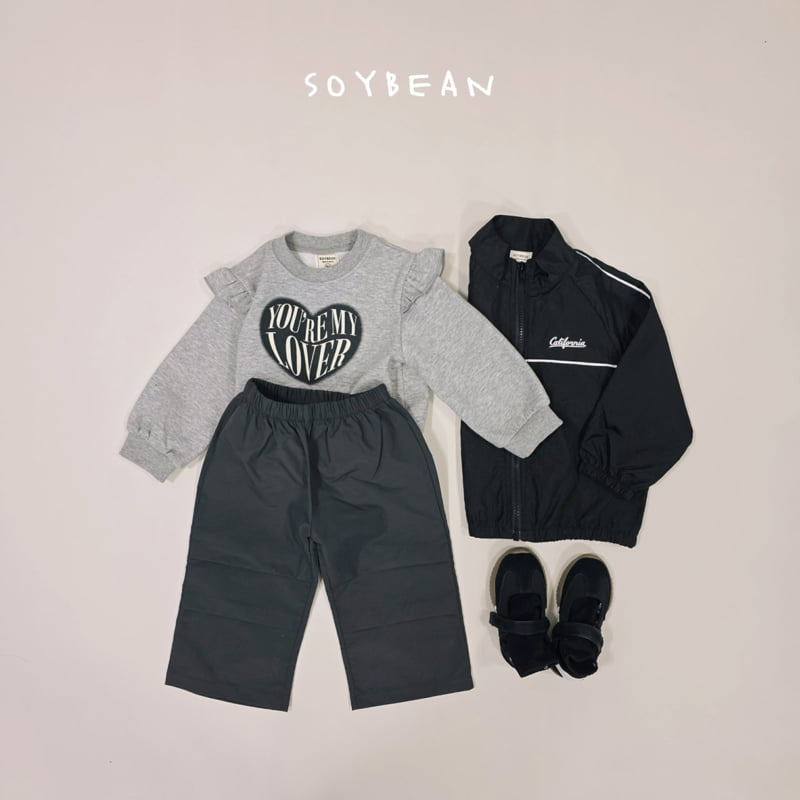 Soybean - Korean Children Fashion - #littlefashionista - Rubber Frill Sweatshirt - 12