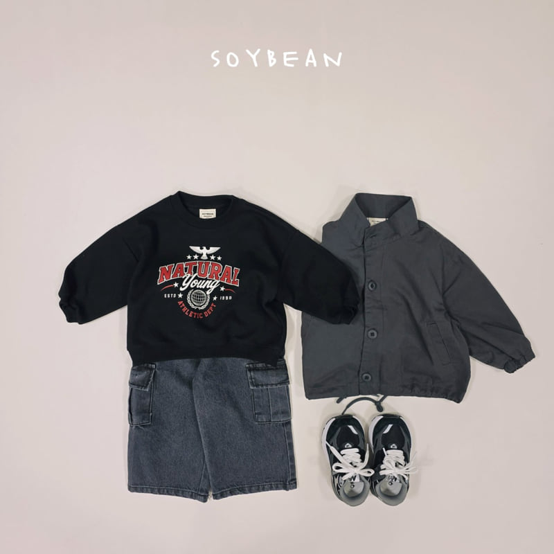 Soybean - Korean Children Fashion - #littlefashionista - Natural Sweatshirt - 6