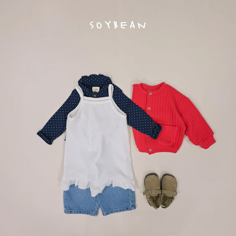 Soybean - Korean Children Fashion - #littlefashionista - Honey Bustier One-piece - 5